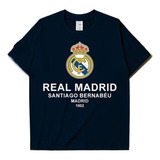 Playera Negro Oversize Real Madrid Manga Corta Hombre11