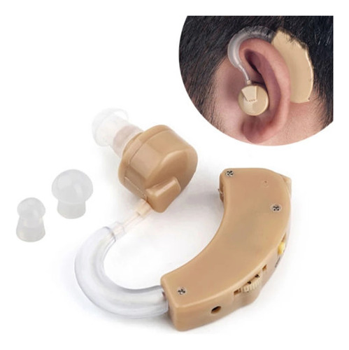 Micro Ear Aparato Auditivo Amplificador Audífonos Para Sordo
