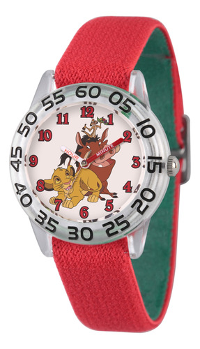 Reloj Disney Para Niños Wds000760 Lion King Correa Color