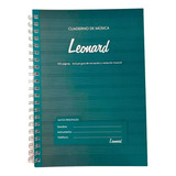 Cuaderno Pentagramado Leonard 50 Hojas - Espiralado