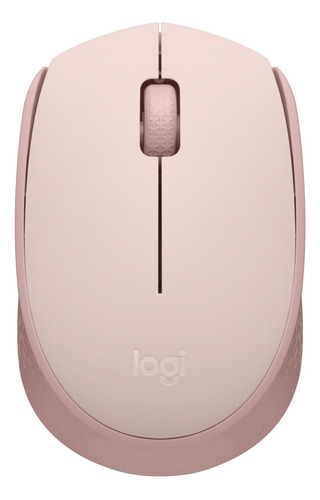 Logitech M170, Mouse Inalámbrico Cómodo Y Portátil, Rosado Color Rosa