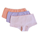 Pack X 4 Minishorts Lisos De Nena