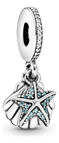 Charm Pandora Colgante Con Forma De Estrella Y Concha De Mar