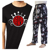 Conjunto Pijama River Remera Pantalón Calidad Premium 2