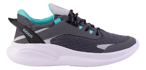 Zapatillas Kioshi Malhu Gris Aqua Talles #35 A #40