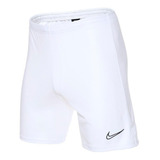 Pantaloneta Nike Fútbol Dri-fit Para Hombre-blanco