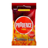 Preservativo Prudence Camisinha Fire Quente C/ 3 Unidades