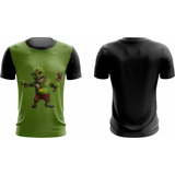 Camiseta Personalizada Clash Royale Goblin Faca Carta Comum 