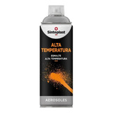 Aerosol Brillospray Alta Temperatura Negro-aluminio 240cc Color Negro