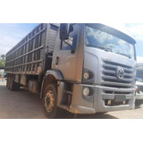 Vw 24250 Const 6x2 Truck Ano 2009 Gaiola De Boi