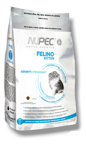 Nupec Felino Kitten 1.5kg | Gatitos De Temprana Edad 