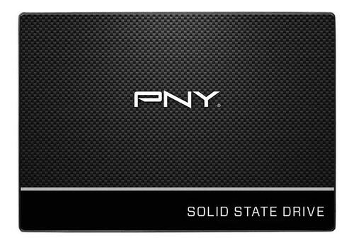 Disco Duro Unidad De Solido Ssd Sata Pny Laptop Pc 120gb Alto Rendimiento Profesional Amd Intel Color Negro