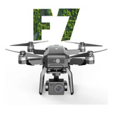 Drone F7s Pro 4k Reales 3km  Con Sensor +2 Baterías+maletín 