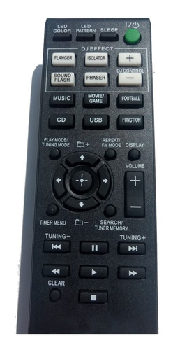 Controle Remoto Rm-amu163 System Sony Shake 5 Shake 7