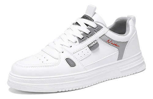 Tenis Hombre Blancos Zapatos Casuales Con Aumento De Altura