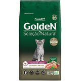 Alimento Golden Premium Especial Seleção Natural Para Gato Desde Cedo Sabor Frango E Arroz Em Sacola De 10.1kg