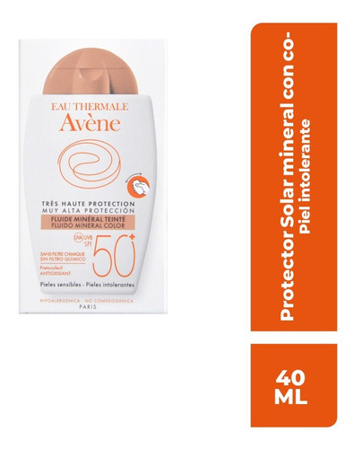 Avène Protector Solar Fluido Mineral C - mL a $2815