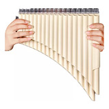 Instrumento Musical Pan Flutes En C, 18 Tubos, Para Principi
