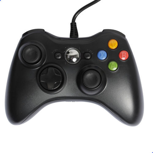 Controle Para Xbox 360 Pc Notebook Vídeo Game Com Fio Gamer