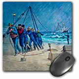 Mouse Pad Guardia Costera Estados Unidos 8 X 8 Pulgadas