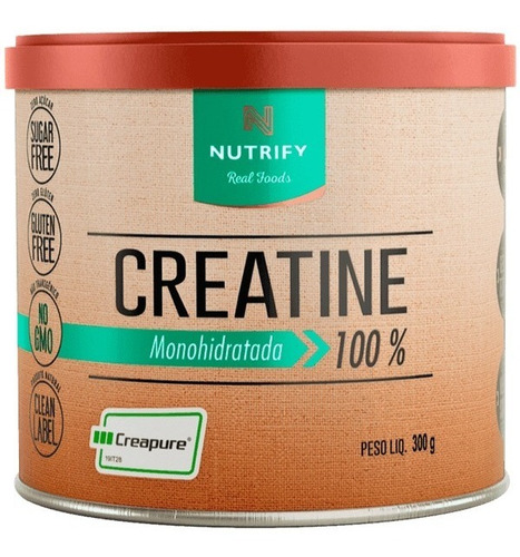 Creatine Creatina 100% Monohidratada Creapure 300g- Nutrify 