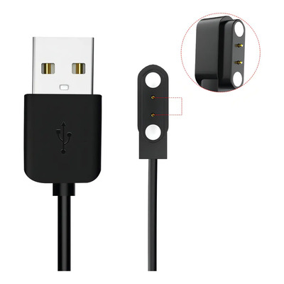 Cargador De Cable Para Reloj Inteligente 2pin para R30Pro R50 R60 W13 W20 W30 W50 W50Pro W60 X1Pro X20 | MercadoLibre