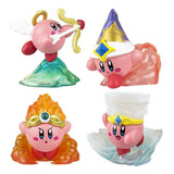 Figura Kirby X4 Regalos Detalles Niños Muñecos Anime 