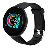 Smartwatch D18 Relógio Inteligente Smar Bracelet Watch Cor Da Caixa Preto