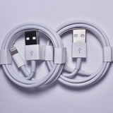 Pack 2 Cables Cargador Para iPhone 5 6 7 8 X 11 12 Lightning