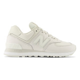 Tenis New Balance 574 Clásicos Mujer-blanco