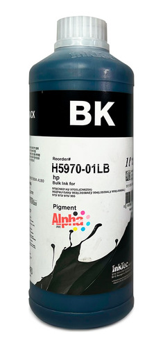 1 Litro Tinta Generica Pigmentada Para Canon Pixma Bk