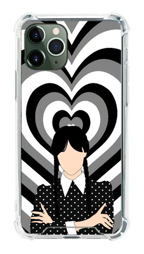 Funda Merlina Wednesday Para iPhone Antigolpes