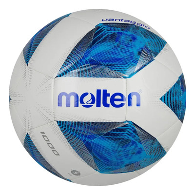 Balón Vantaggio Molten F5a1000 De Futbol No 5, Alta Calidad Color Azul\u002Fblanco | Envío gratis