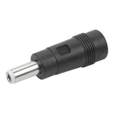 Kit 5 Unidades Adaptador P4 Fêmea 2.1mm Para Macho 2.5mm