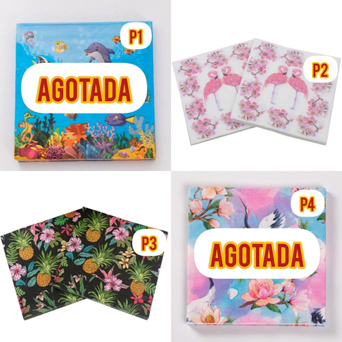 Set 30 Servilletas Para Decoupage A Elegir 