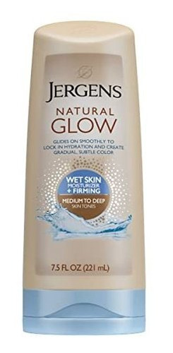 Loción Autobronceadora Reafirmante Jergens Natural Glow