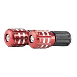 Contrapeso Para Puño De Moto Jgo Aluminio Rojo -0701r