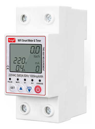 Medidor Elétrico Tuya Protections Meter Settable Values App