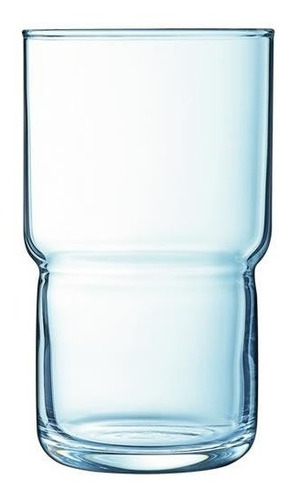 Vaso Alto Luminarc Funambule 320ml Vidrio Templado X1 Uni.