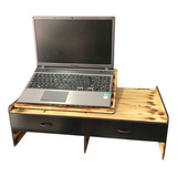 Suporte De Mesa Com 2 Gavetas + Suporte Notebook Sthoudt