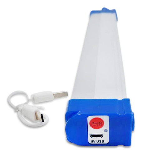 Lampara Emergencia Tubo Led Recargable De Emergencia 40w