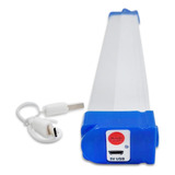 Lampara Emergencia Tubo Led Recargable De Emergencia 40w