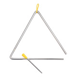 Triangle Bell Rhythm Kid Con Percusión Manual Striker Steel