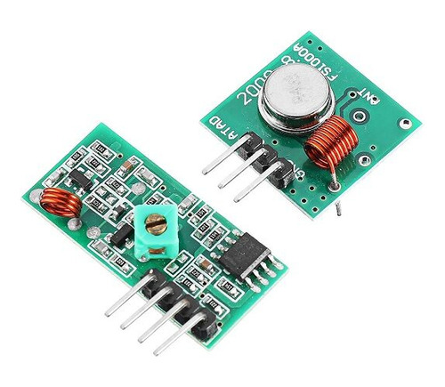 Par De Módulos Rf 433mhz, Transmissor + Receptor