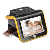 Scanner De Filme Digital, Scanner De Filmes E Slides Com Tela Lcd De 5 Polegadas, Converte Negativos E Slides Em Cores E Preto E Branco De 35 Mm, 126, 110 Filmes Em Fotos Digitais