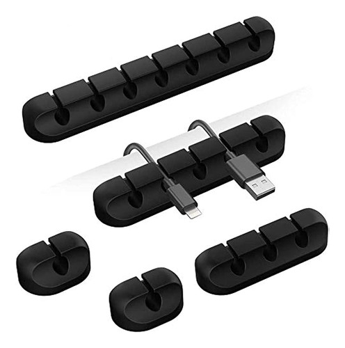 Clips Duraderos Para Cable, 5 Piezas Organizador De Cables