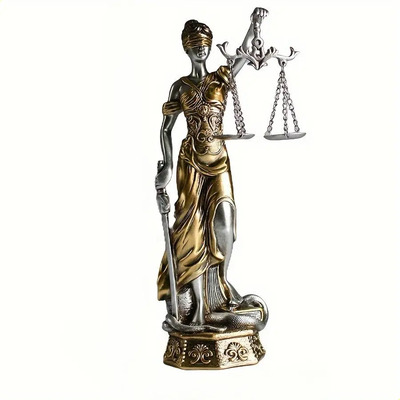 Estatua De La Justicia De La Diosa Para Decoración