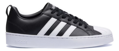 Tênis Masculino Streetcheck Cloudfoam Court Low Cor Core Black/cloud White/core Black Tamanho 39 adidas