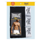 Boxer Ajustado Corto Negro 3 Pzs - Everlast Underwear