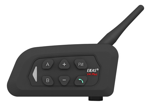 Intercomunicador Ejeas V4 Plus Con Radio Bluetooth Para Casco De Moto